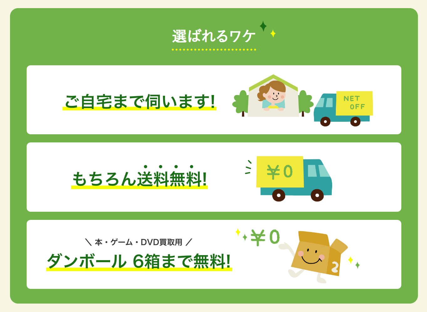 ネットオフ 送料無料